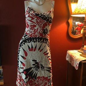 Mica (Nordstrom) red and black print dress